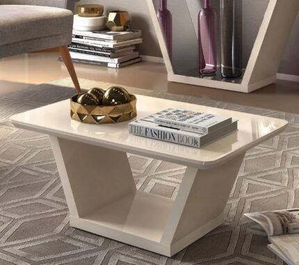 MESA DE CENTRO FRATELLO DJ MÓVEIS OFF WHITE