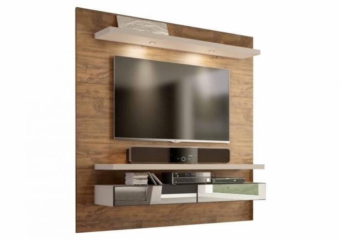 PAINEL HOME PARA TV'S DE ATÉ 55 POLEGADAS TB107E NOBRE/FENDI - Imagem 2