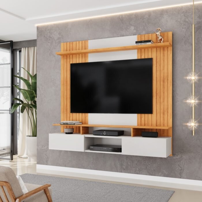 PAINEL SUSPENSO PARA TV ATÉ 65" BEN - BALI/CEDRO - Imagem 2