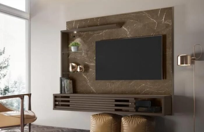 Painel suspenso para Tv até 50" Frizz Select Imperial/Sepia
